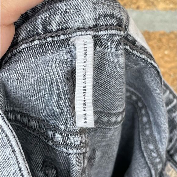 RAG & BONE Nina cropped faded high-rise cigarette 23 - Picture 15 of 16